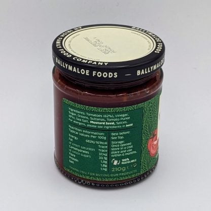 Ballymaloe Original Relish ingredients