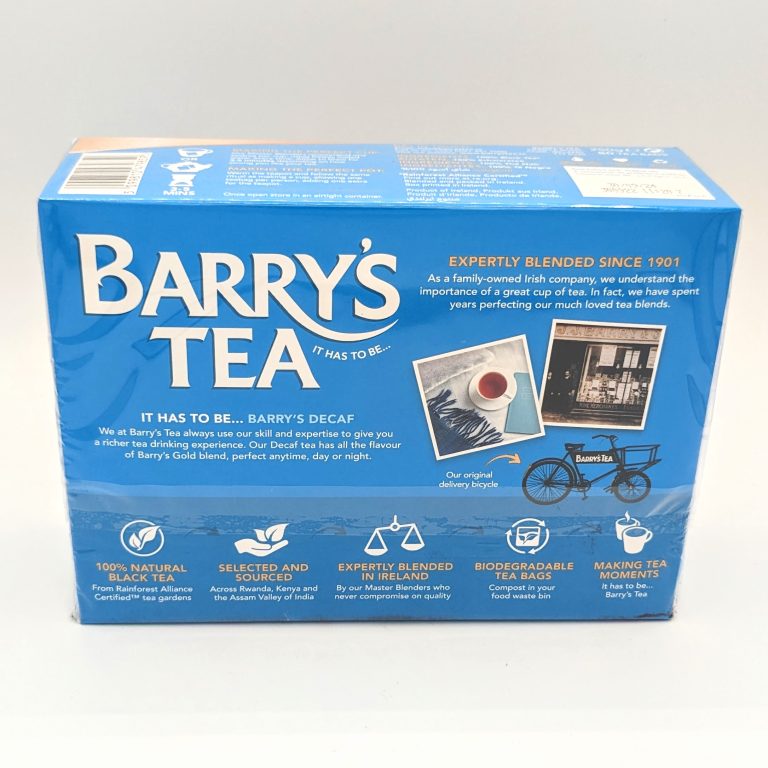 Barry’s Decaf Blend Tea rear