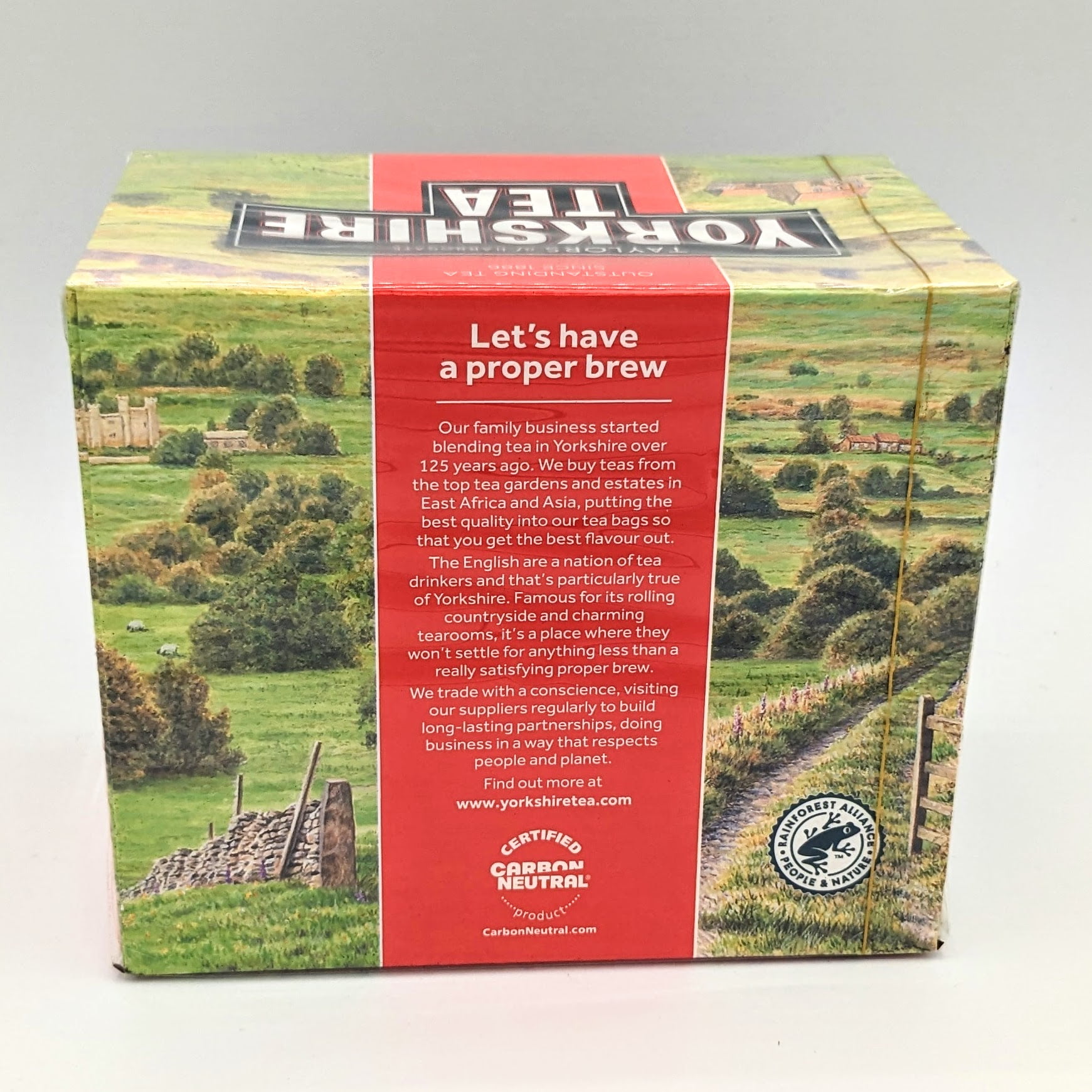 Yorkshire Tea - 80 teabags - British Food In Switzerland