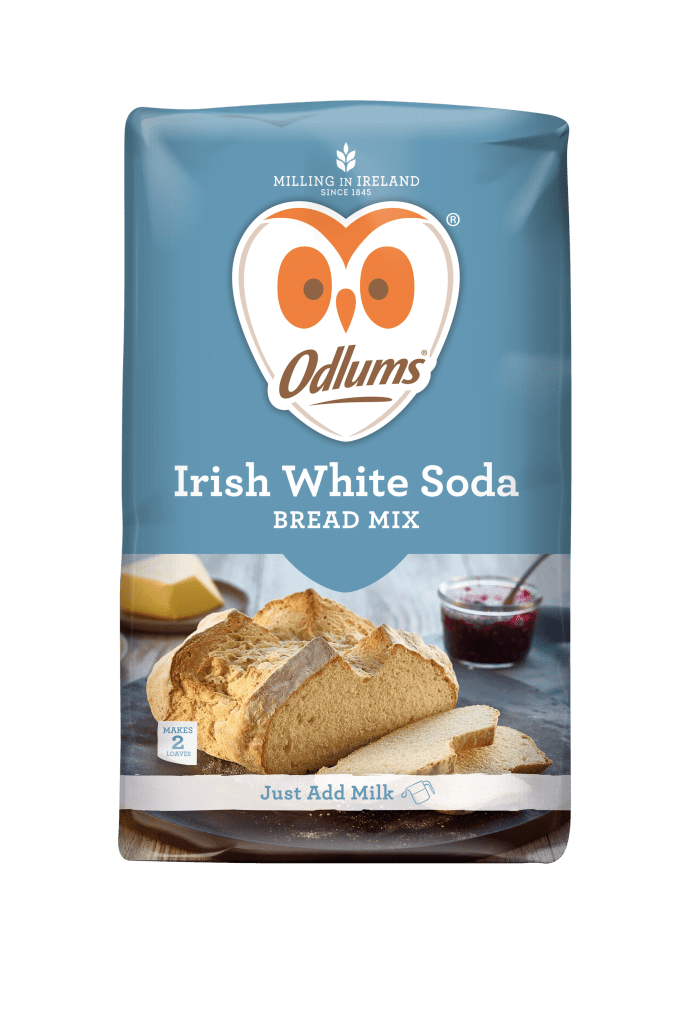 Odlums Irish White Soda Bread Mix 1kg DALRIATA