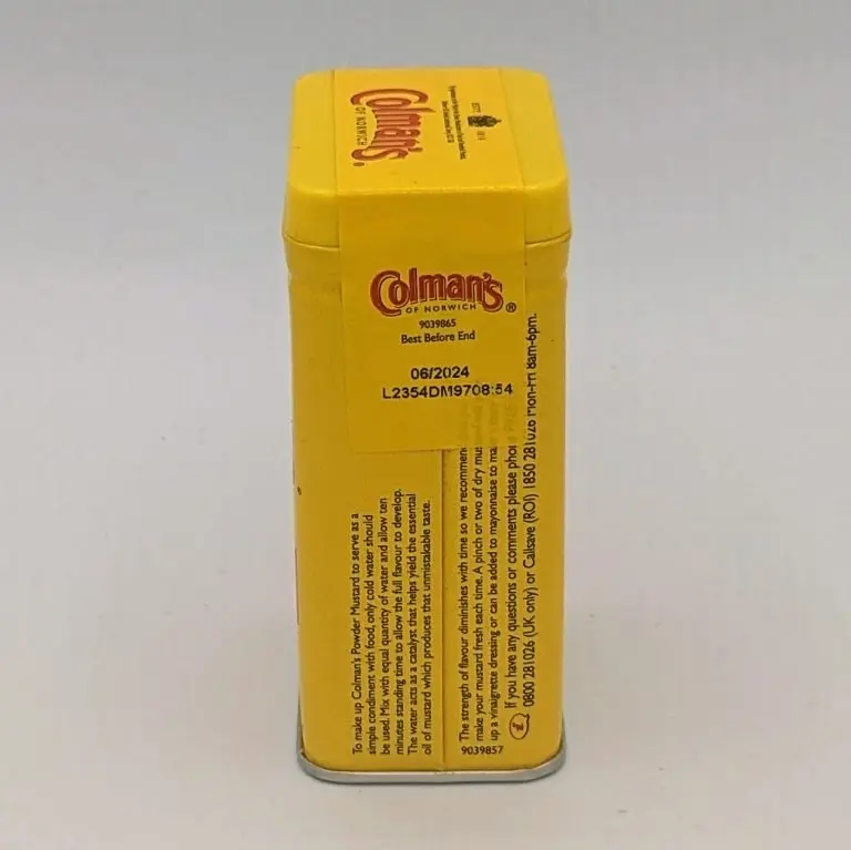 Colman's Mustard Powder side