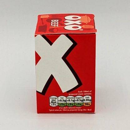 Oxo Cubes beef 12 pack side