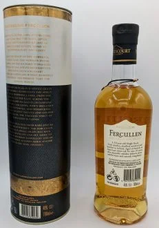 Fercullen Single Grain whiskey rear